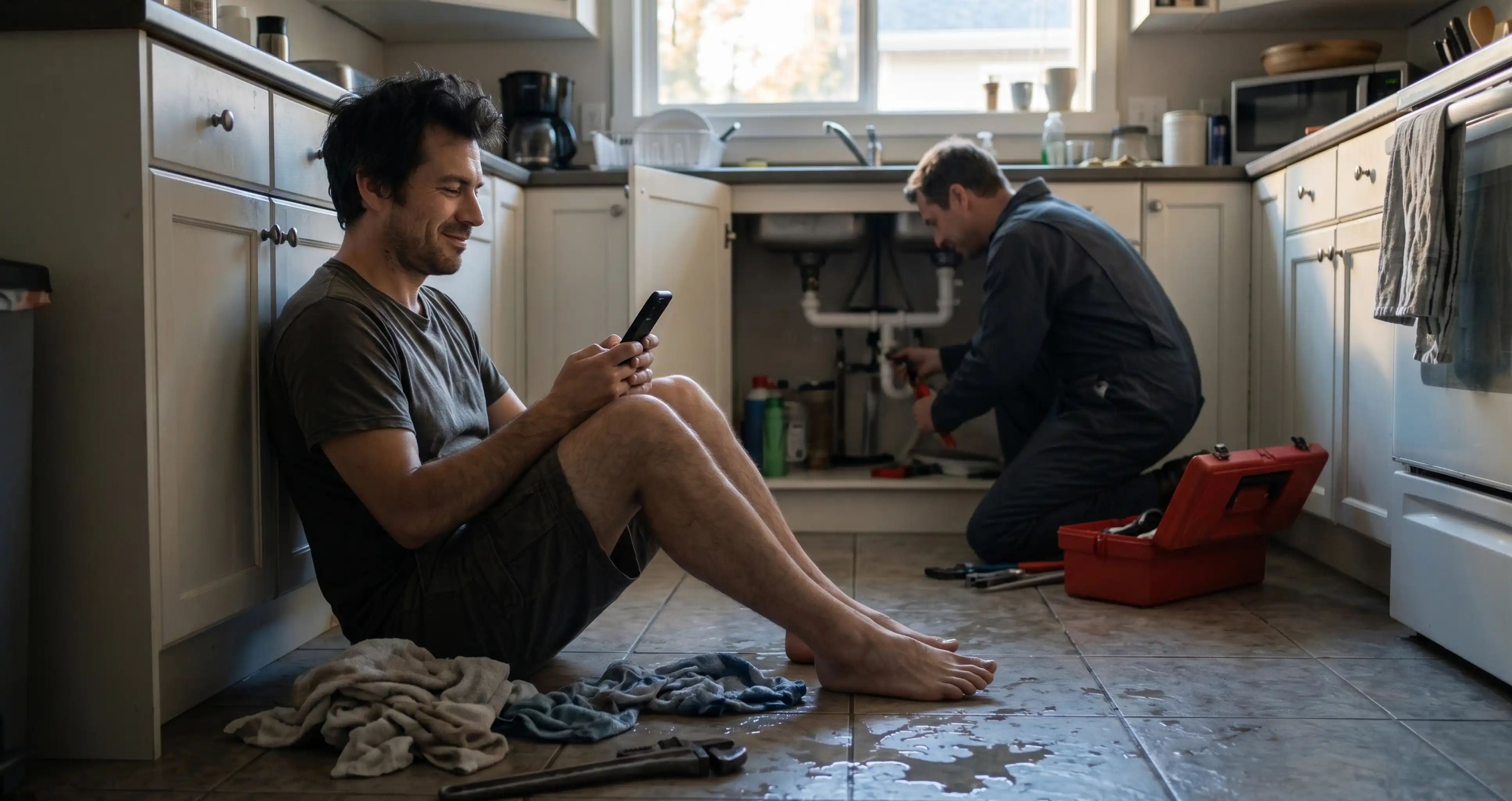 Freelance trabajando desde casa