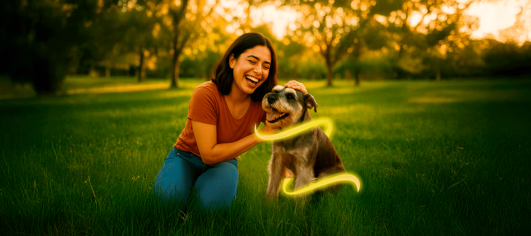 Luna feliz